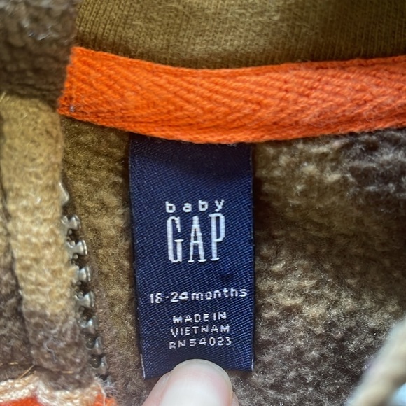 Toddler 3 Piece Lot, Pullover & Zip Hoodies, Size 18/24 Months - Picture 5 of 13